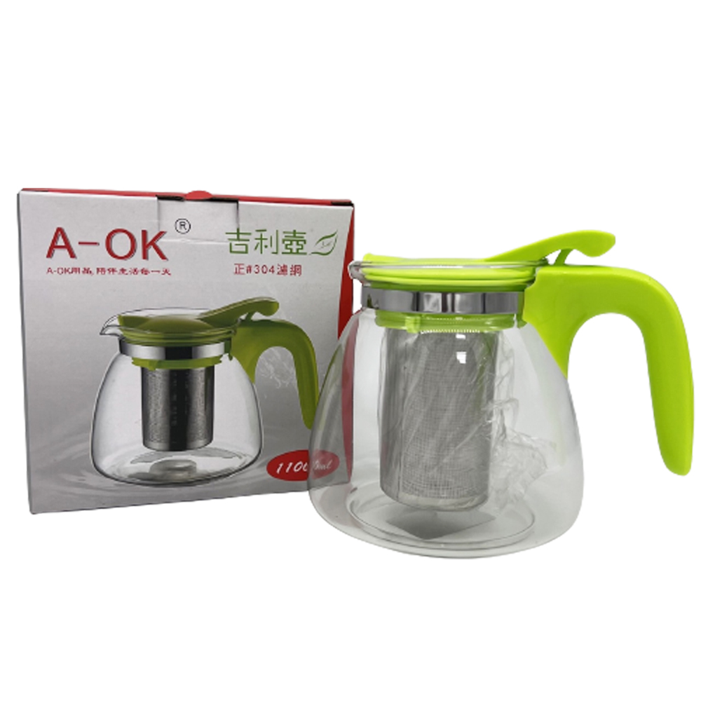 A-OK吉利壺/冷水壺/咖啡壺/茶壺1100ML(隨機出貨)