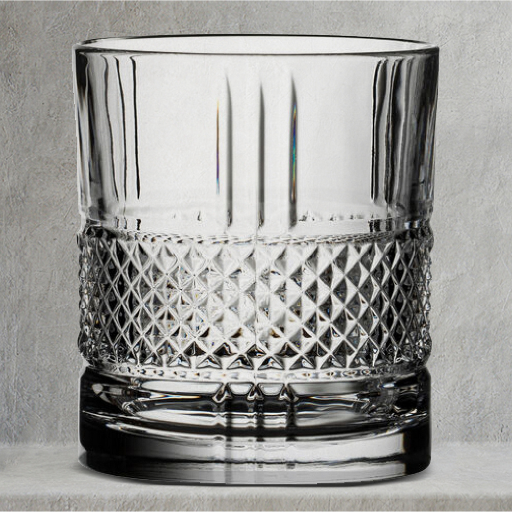 RCR 水晶玻璃威士忌杯(菱鑽300ml)