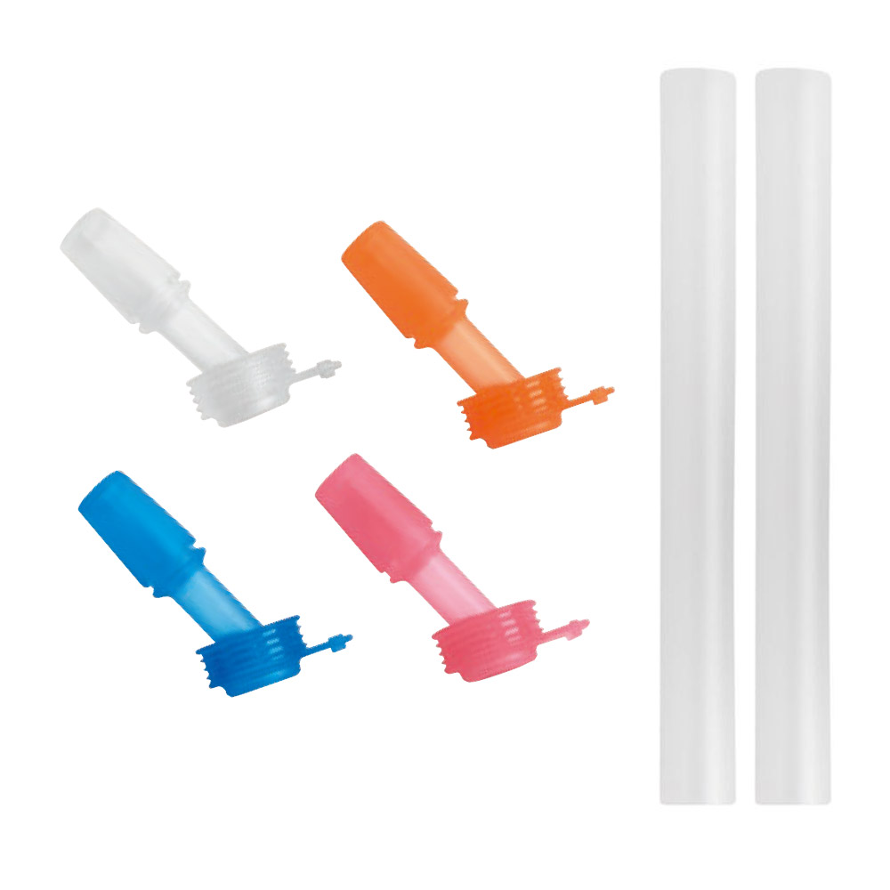 【美國CamelBak】Flip Straw 兒童多彩咬嘴及吸管組