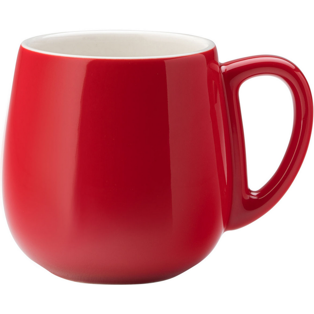 Utopia 寬肚瓷製馬克杯(紅420ml)