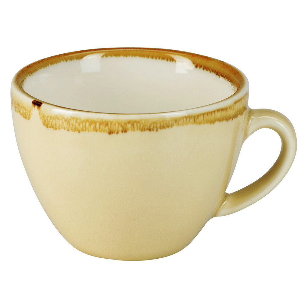 Pulsiva Glaze瓷製咖啡杯(淡米200ml)