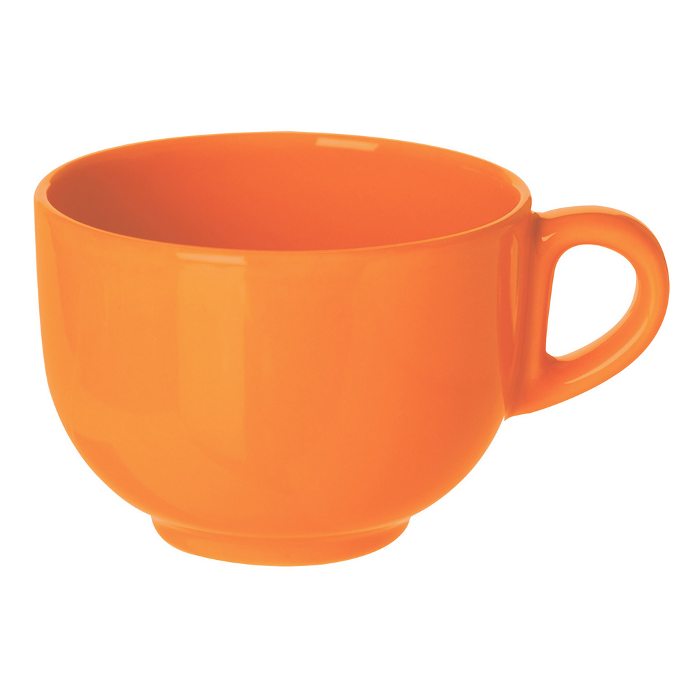 EXCELSA Trendy陶製茶杯(夕陽橘400ml)