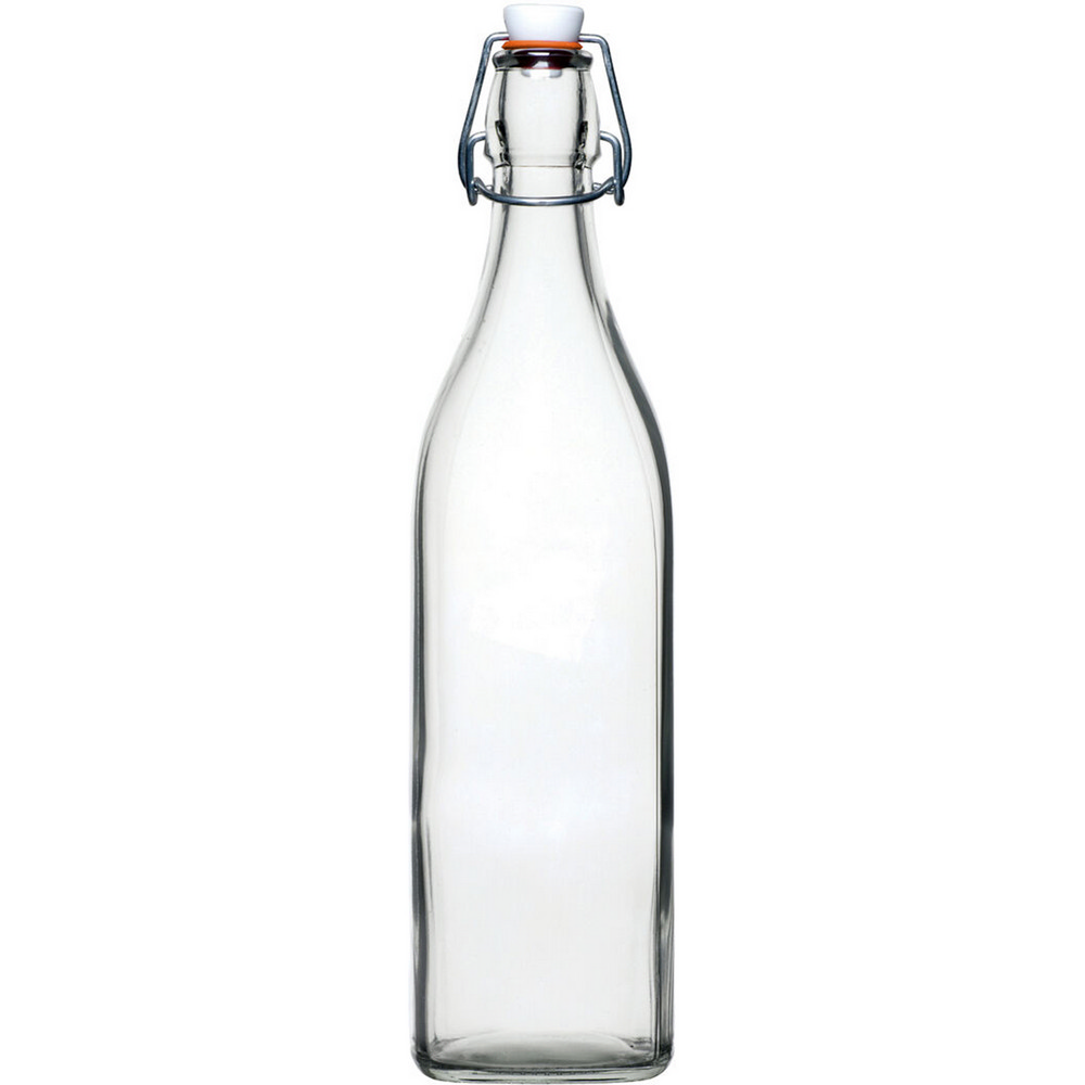 Utopia 扣式密封玻璃水瓶(1L)