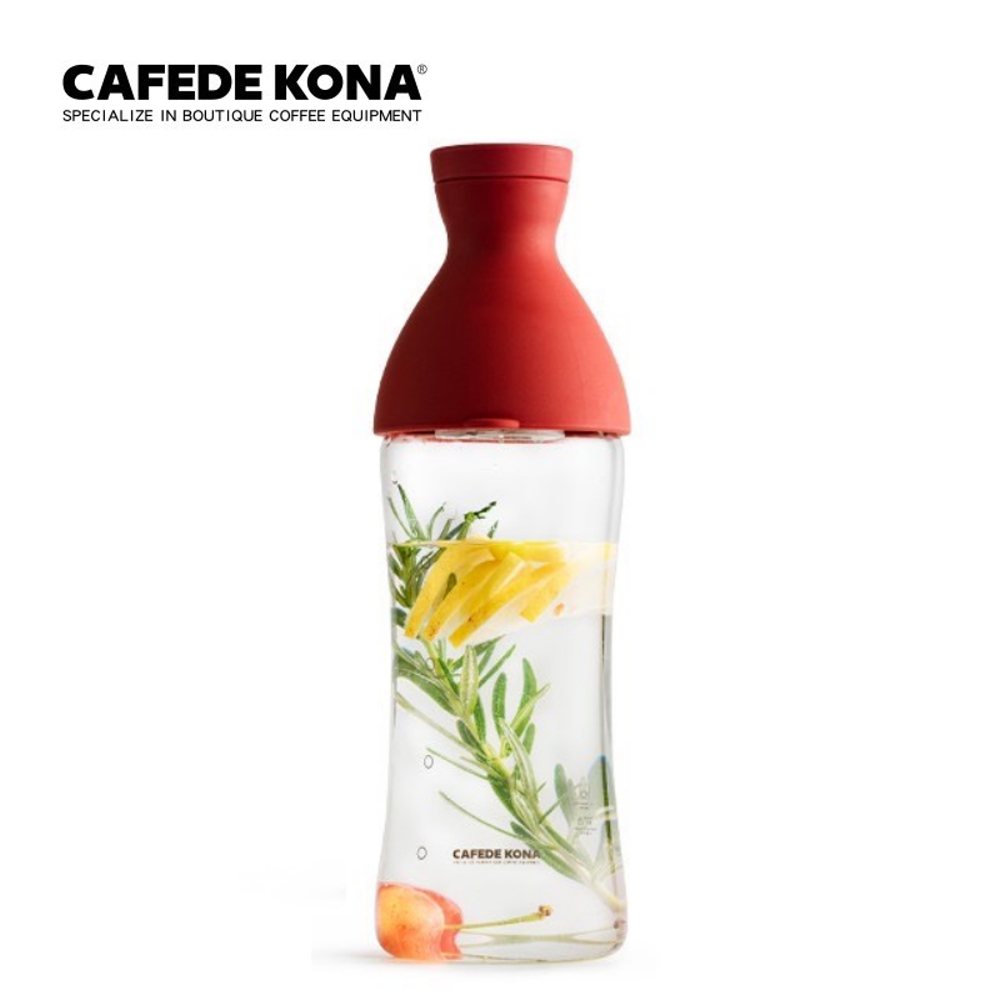 CAFEDE KONA 冷萃壺750ml(咖啡冷萃、冷泡壺、咖啡壺)-紅色