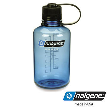 NALGENE 2078-2031 500cc 窄嘴水壺 灰藍色