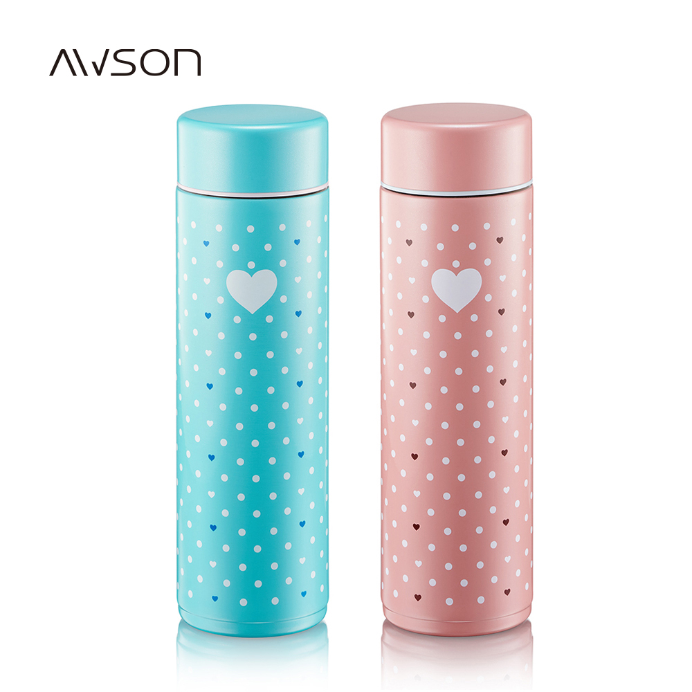 AWSON 304不鏽鋼隨行保溫杯 ASM-22 送贈品2選1