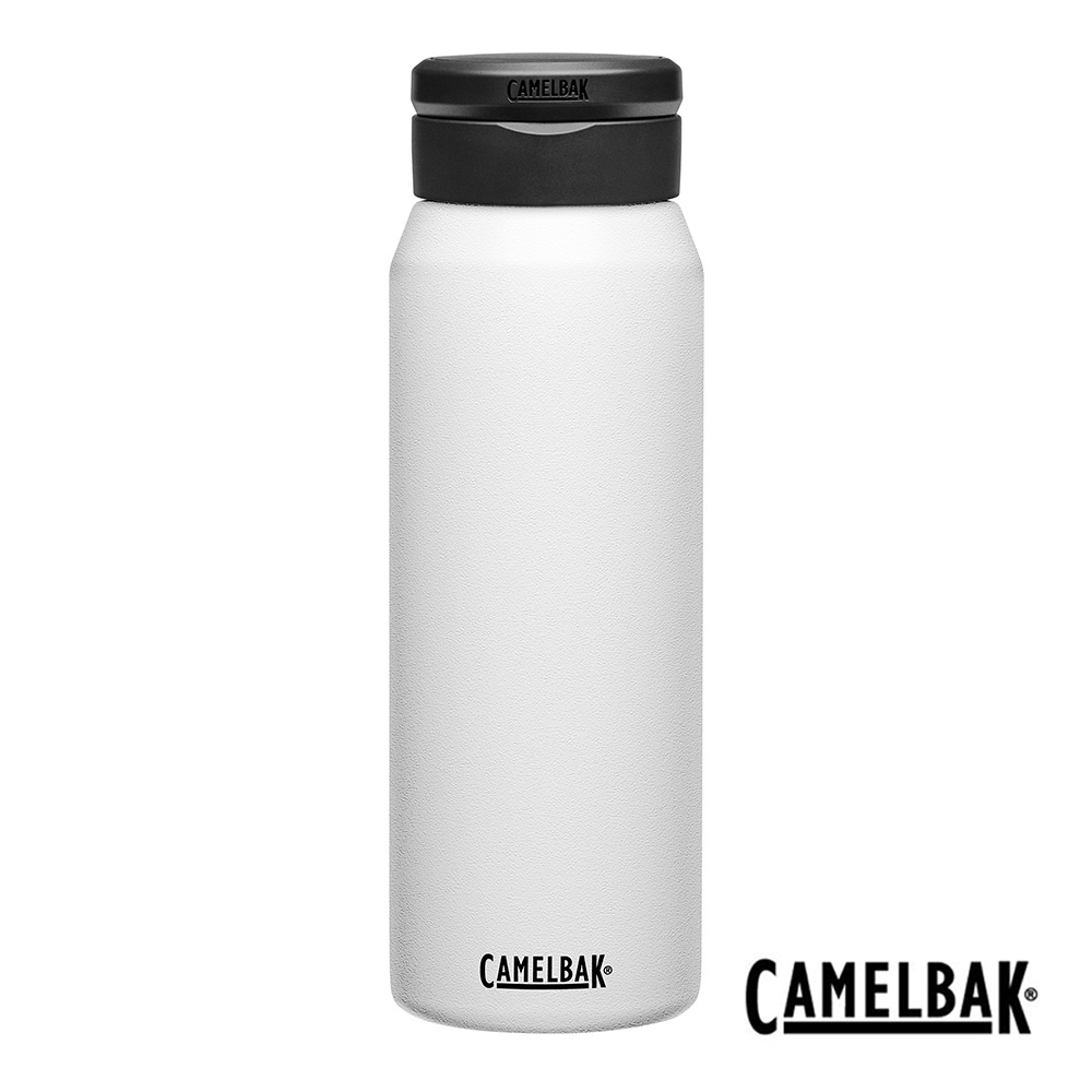 1000ml Fit Cap完美不鏽鋼保溫瓶(保冰) 經典白