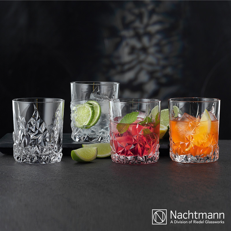 【Nachtmann】雕塑威士忌杯-4入
