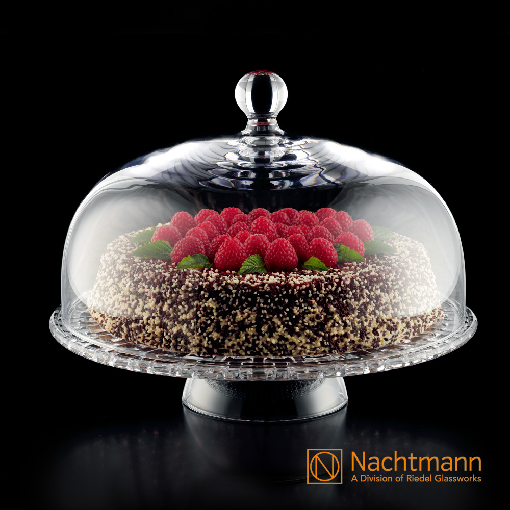 【Nachtmann】巴莎諾瓦蛋糕盤(含蓋) BOSSA NOVA