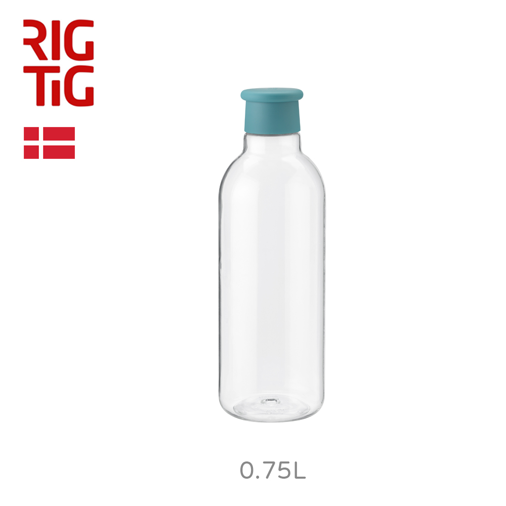 【RIG-TIG】Drink It隨身水瓶750ml-藍綠