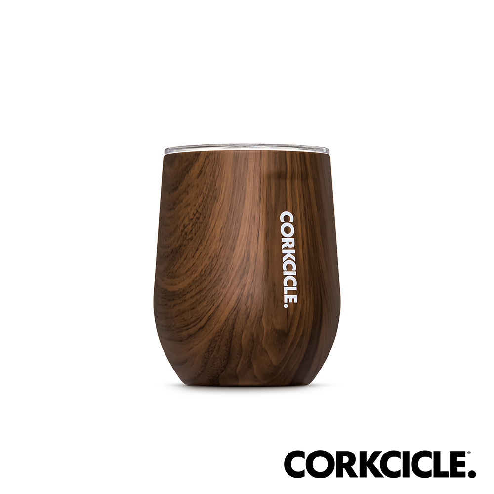 美國CORKCICLE Origins系列三層真空啜飲杯/保冰啤酒杯/保溫杯355ml-胡桃木
