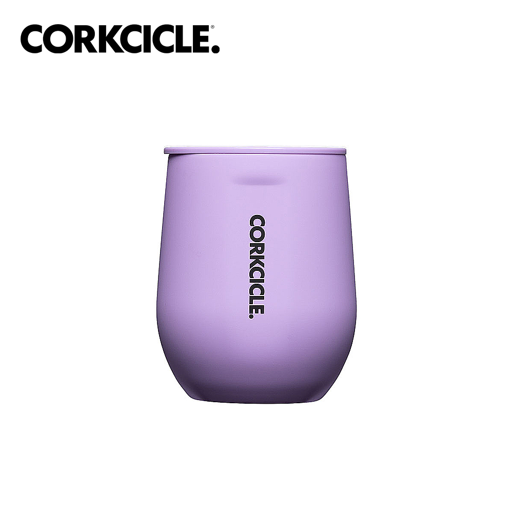 美國CORKCICLE 閃耀霓虹系列三層真空啜飲杯/保冰啤酒杯/保溫杯355ml-薰衣草紫