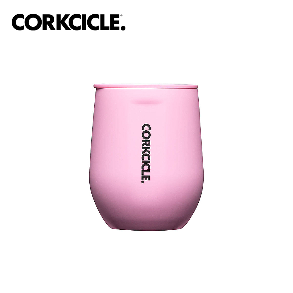 美國CORKCICLE 閃耀霓虹系列三層真空啜飲杯/保冰啤酒杯/保溫杯355ml-櫻花粉