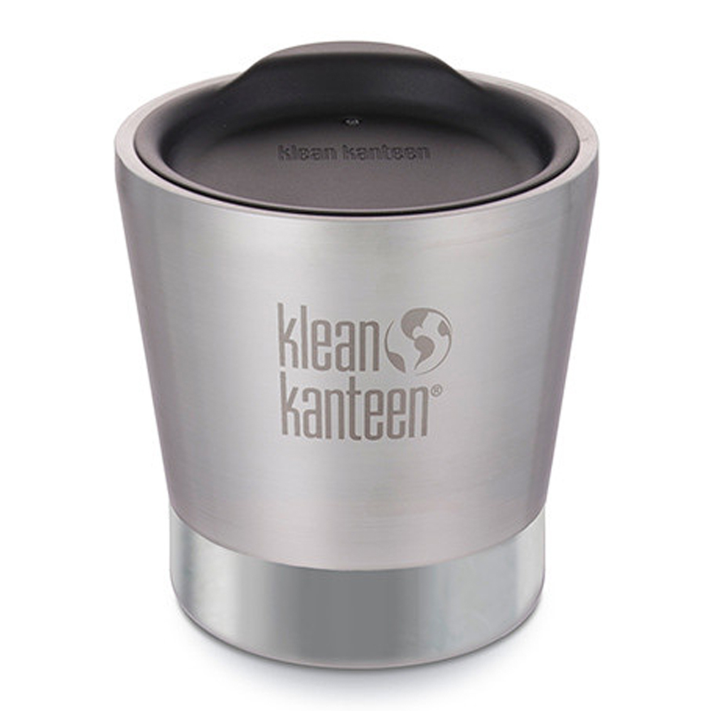 美國Klean Kanteen保溫鋼杯237ml-原鋼色