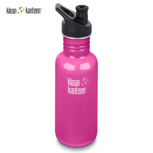 美國Klean Kanteen不鏽鋼冷水瓶532ml-蘭花粉