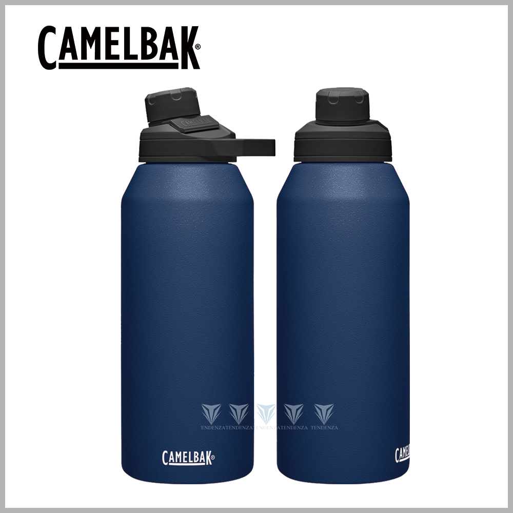 【美國CamelBak】CB1517403012 - 1200ml CHUTE MAG 戶外運動保冰/溫水瓶 海軍藍