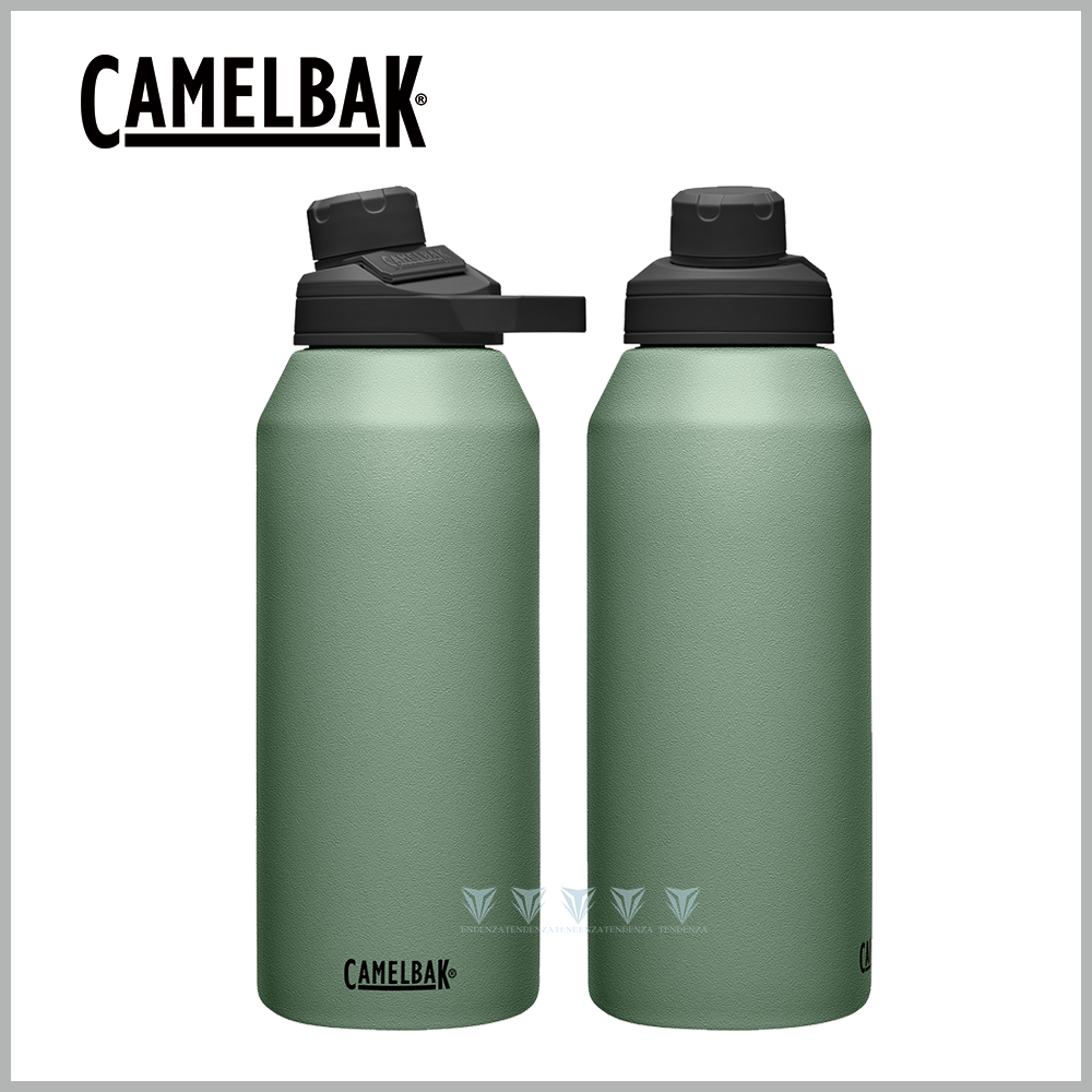 【美國CamelBak】CB1517303012 - 1200ml CHUTE MAG 戶外運動保冰/溫水瓶 灰綠
