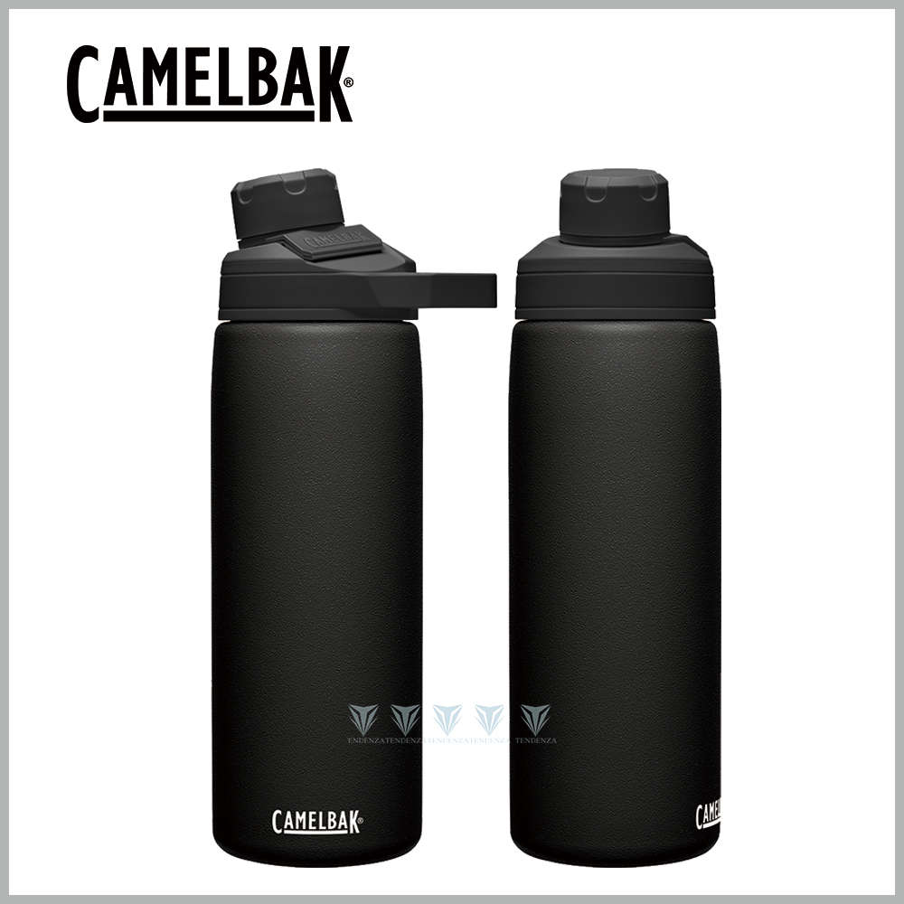 【美國CamelBak】CB1515004060 - 600ml CHUTE MAG 戶外運動保冰/溫水瓶 濃黑