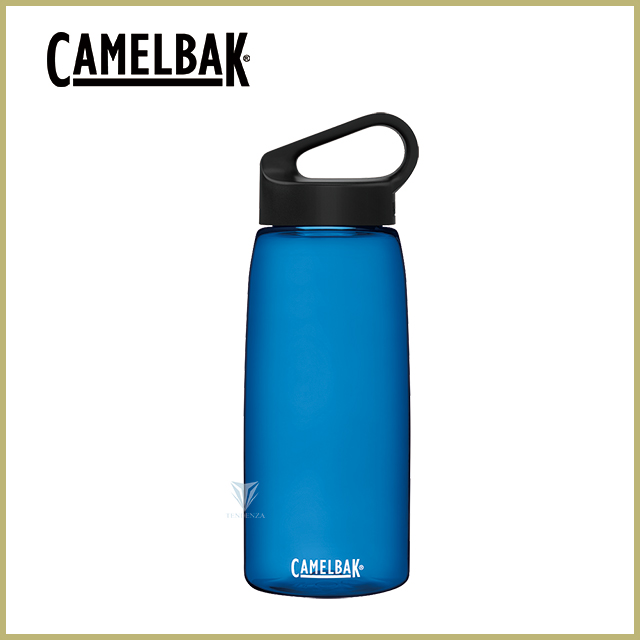 【美國CamelBak】1000ml Carry cap樂攜日用水瓶 牛津藍