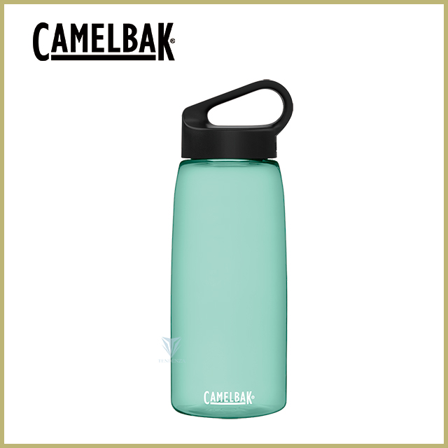 【美國CamelBak】1000ml Carry cap樂攜日用水瓶 海藍綠