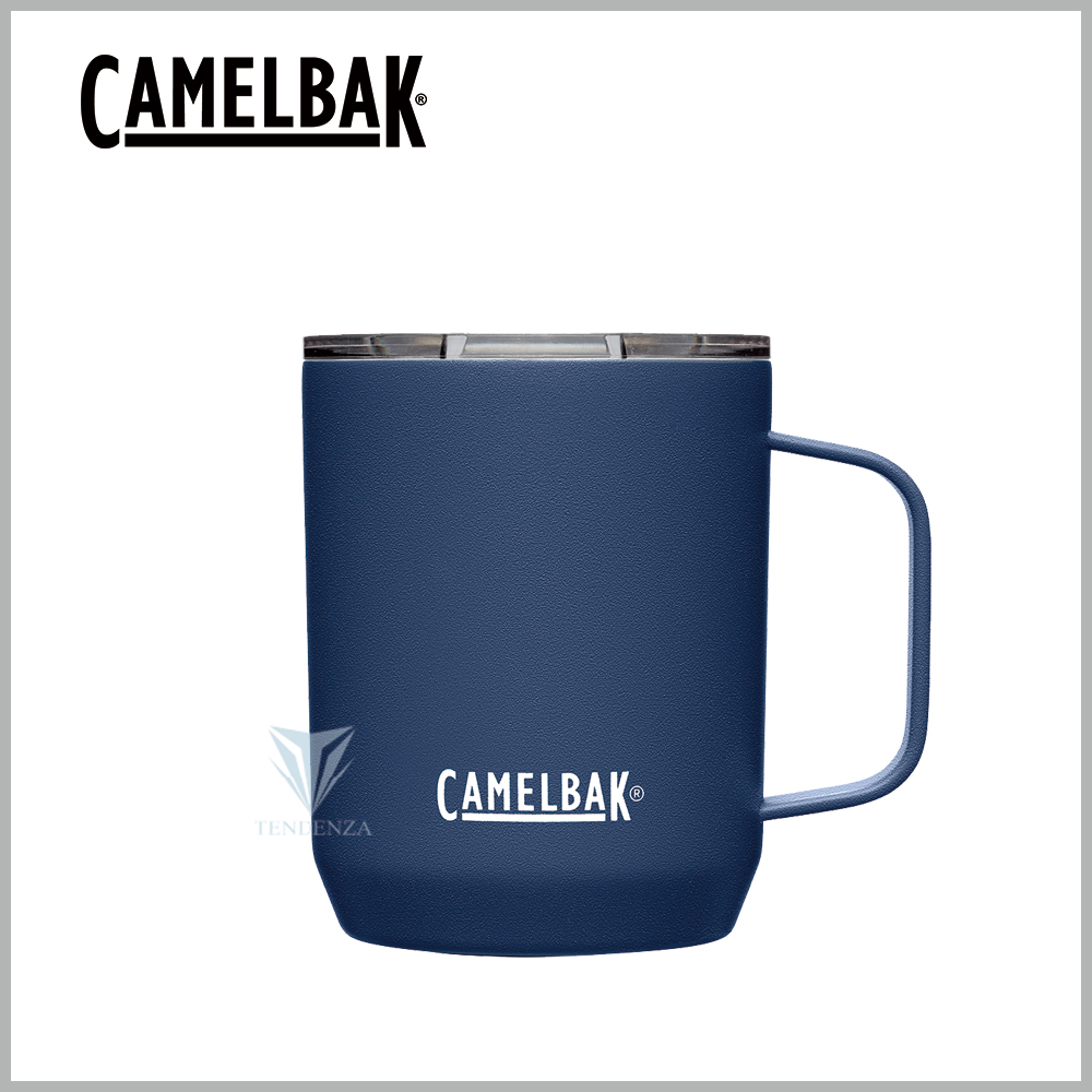 【美國CamelBak】350ml Camp Mug 不鏽鋼露營保溫馬克杯(保冰)-海軍藍