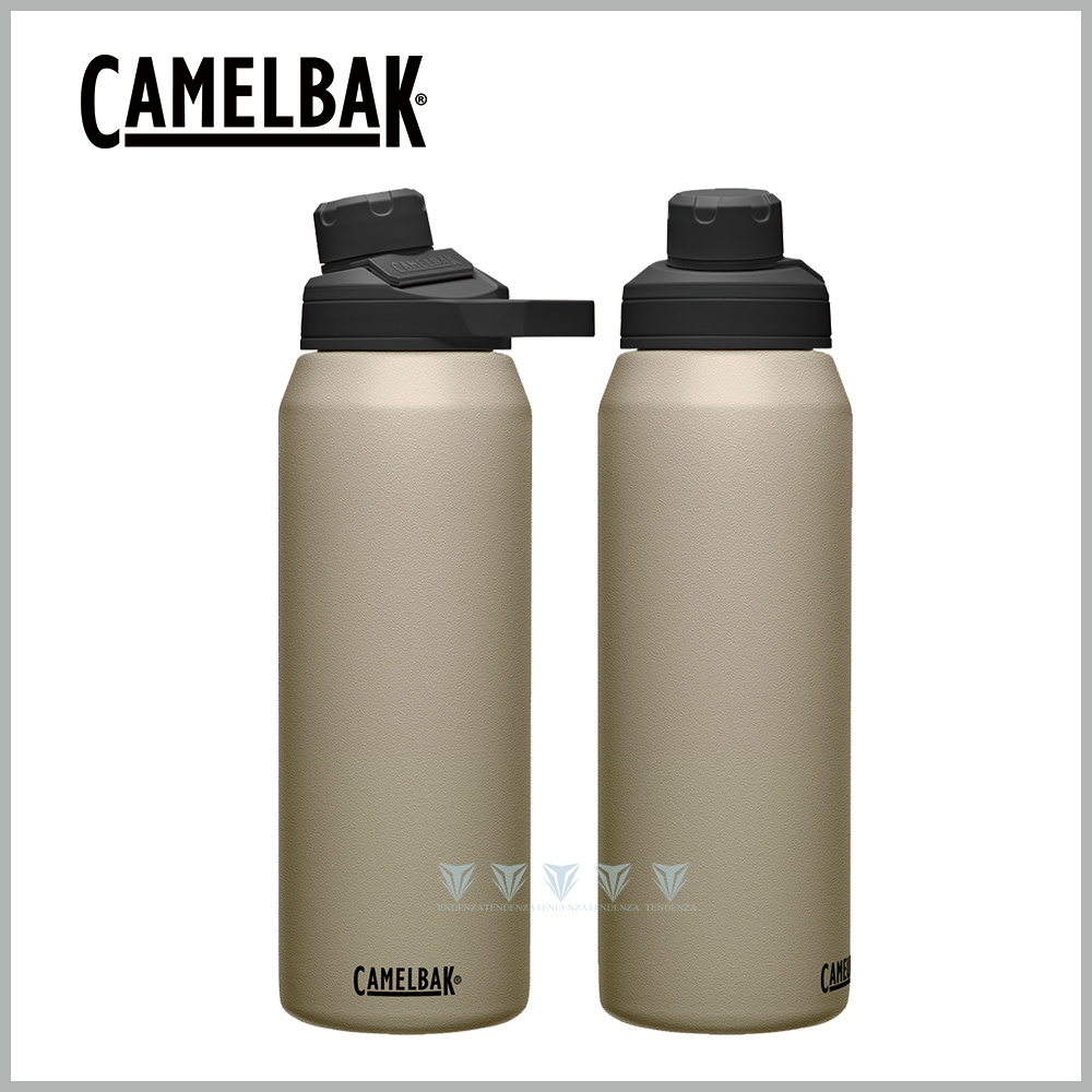 【美國CamelBak】1000ml CHUTE MAG 戶外運動保冰/溫水瓶 淺沙漠