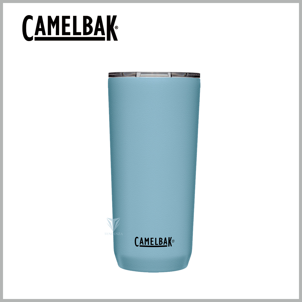 【美國CamelBak】600ml Tumbler 不鏽鋼雙層真空保溫杯(保冰)-灰藍