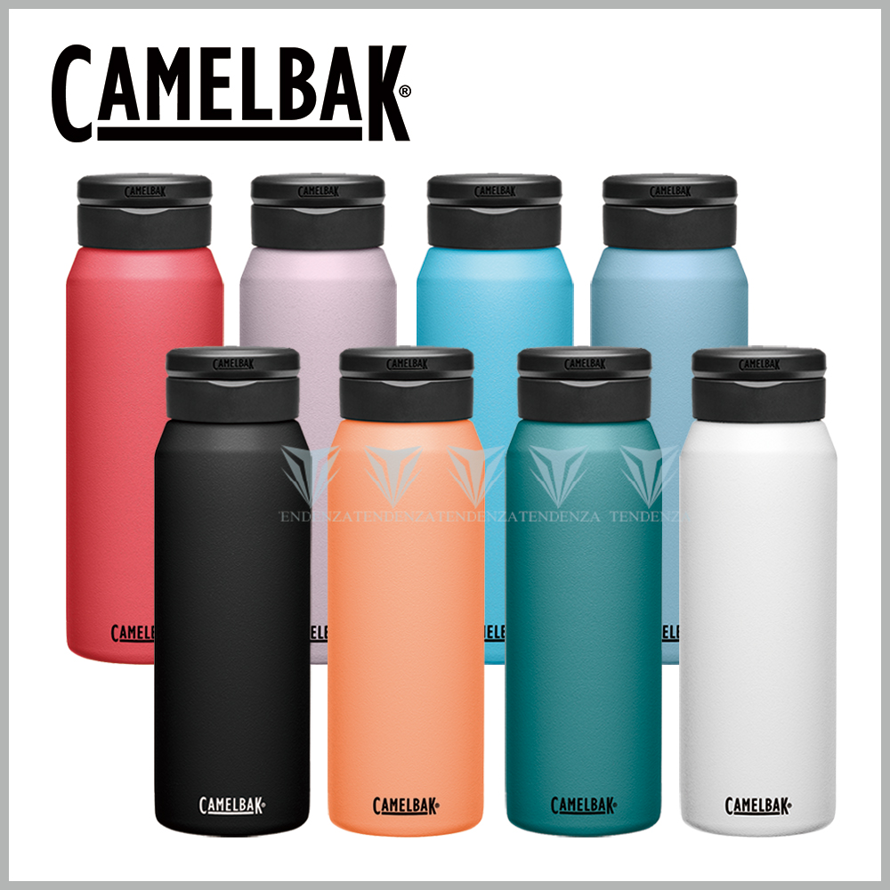 【美國CamelBak】1000ml Fit Cap 完美不鏽鋼保溫瓶(保冰)