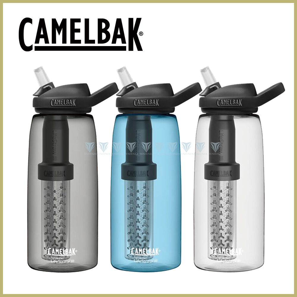 CamelBak 1000ml LifeStraw濾心 eddy+多水吸管水瓶RENEW
