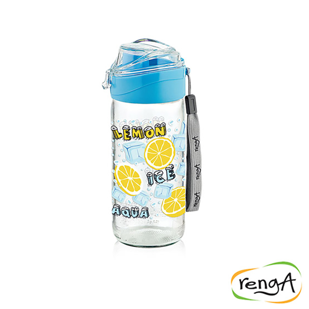 【土耳其Renga】芮格玻璃隨手瓶500ml(檸檬)