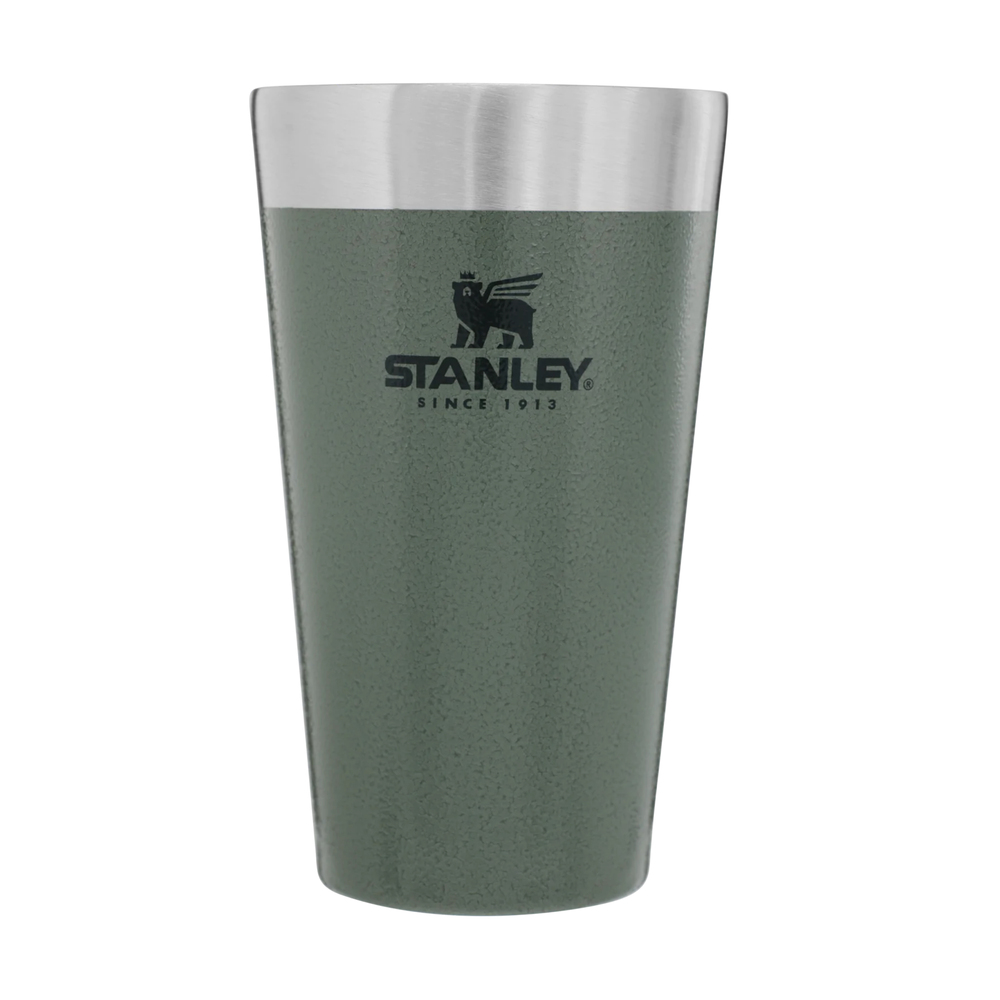 美國stanley ​​​冒險系列 雙層真空不銹鋼 品脫杯 0.47L /錘紋綠