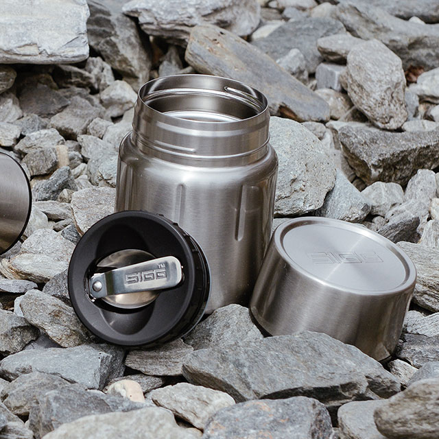 瑞士百年SIGG 晶燦不銹鋼悶燒罐 (附匙) 500ml - 霧鋼銀