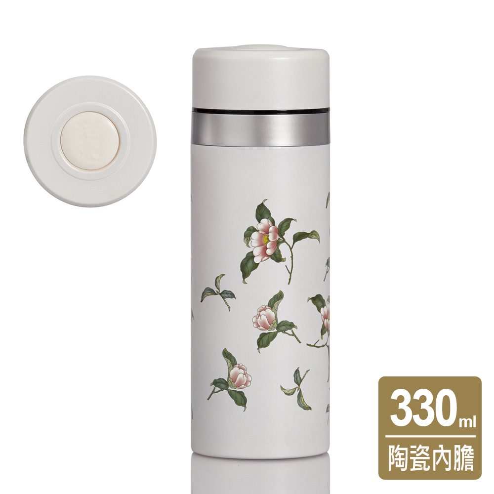 乾唐軒活瓷 | 花神活瓷保溫杯 / 2色 330ml