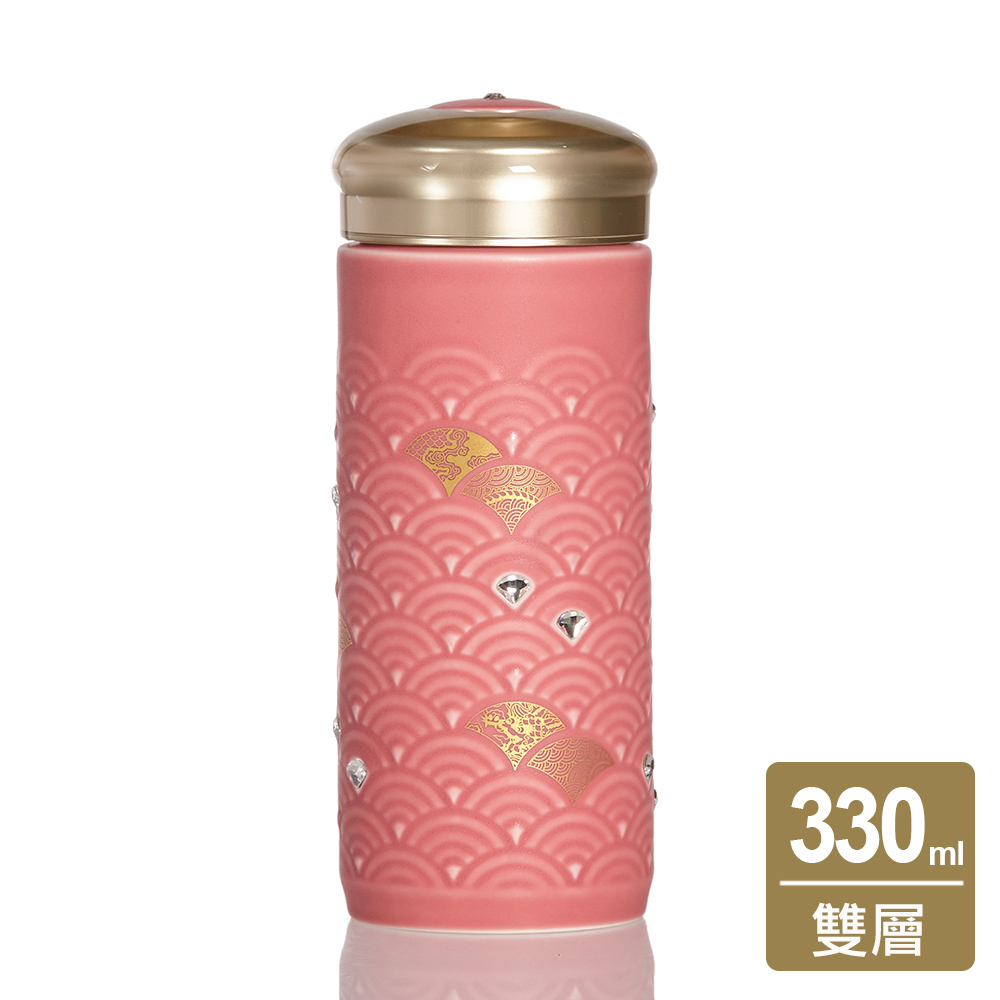乾唐軒活瓷 | 吉星玲瓏如意隨身杯 / 大 / 雙層 / 水晶 / 7色 330ml