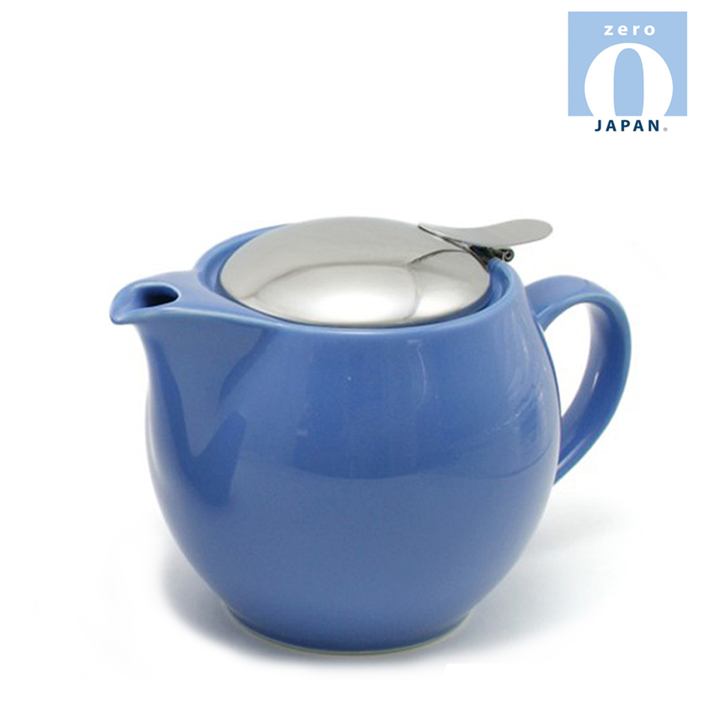 【ZERO JAPAN】典藏陶瓷不鏽鋼蓋壺(藍苺)450cc