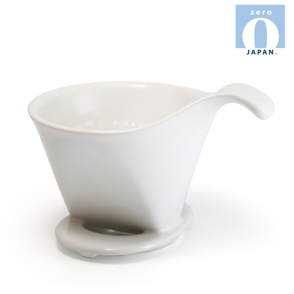 【ZERO JAPAN】典藏陶瓷咖啡漏斗(白色)(小)