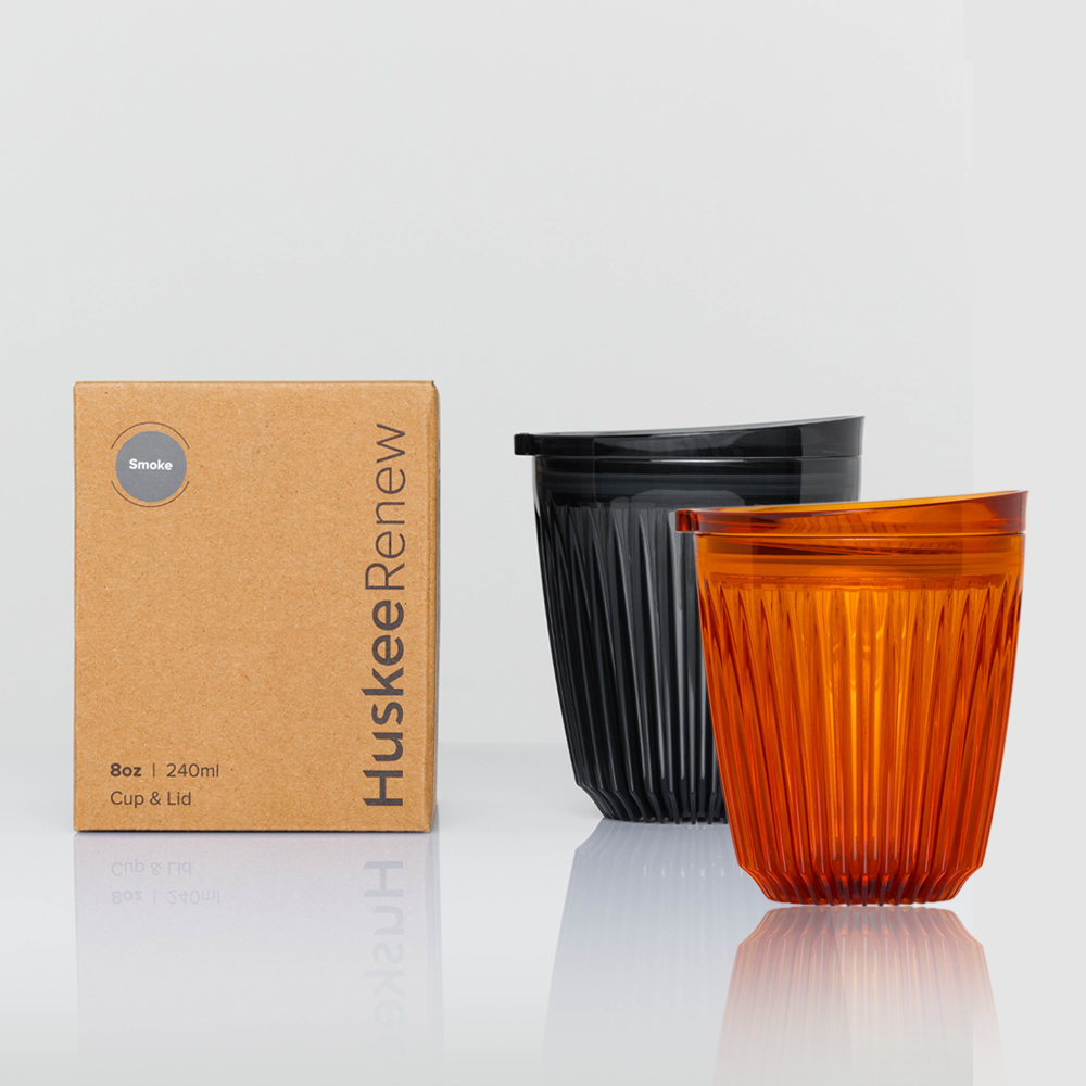 【Huskee】澳洲 Huskee Renew 環保杯 8oz/ 240ml (Tritan/ 附杯蓋/ 隨行杯/ 直飲杯)