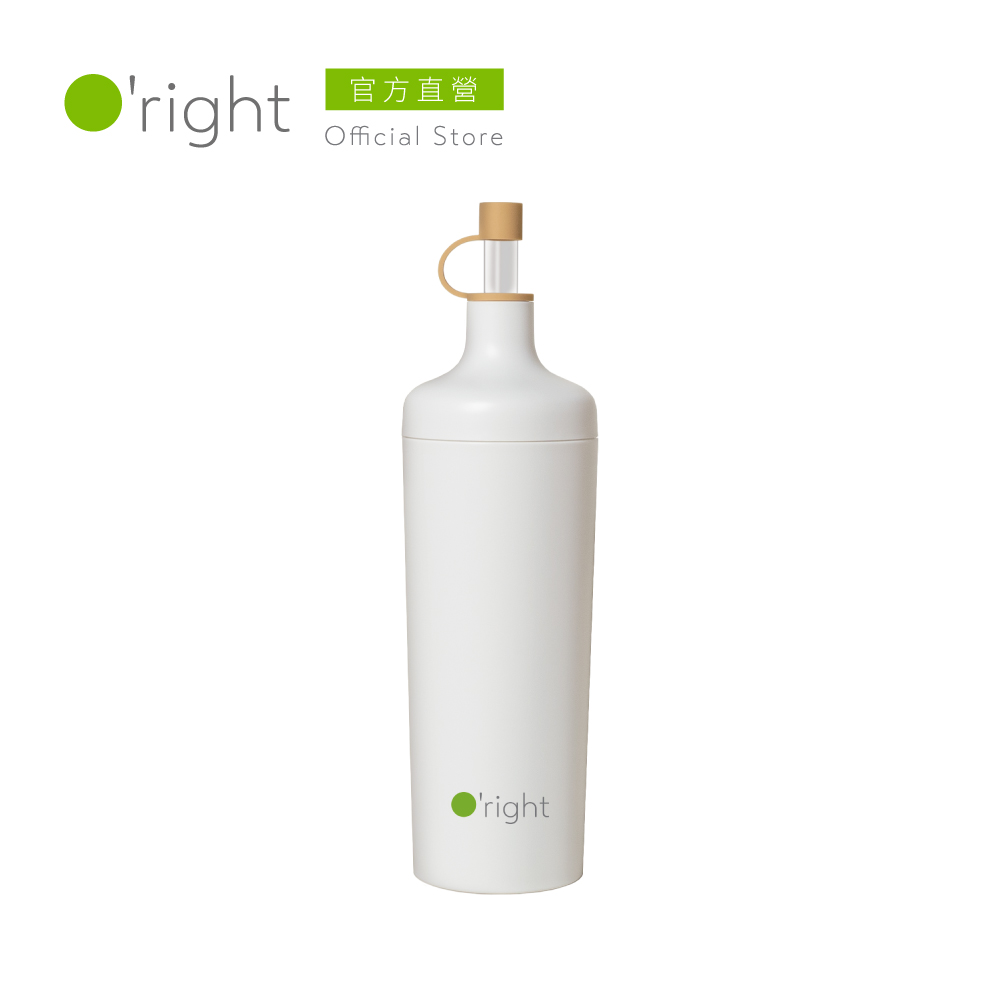 O’right歐萊德｜冰角杯 Ice Cube Bottle 600ML (隨行杯 水杯 環保杯 吸管杯 手搖杯)