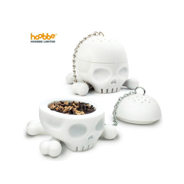 香港HOOBBE骷髏頭造型泡茶器