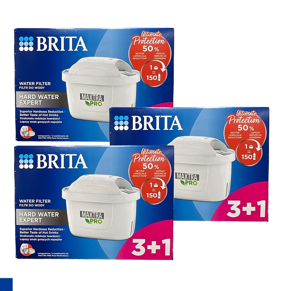 BRITA MAXTRA PRO 去水垢專家濾芯 4入x3 共12芯