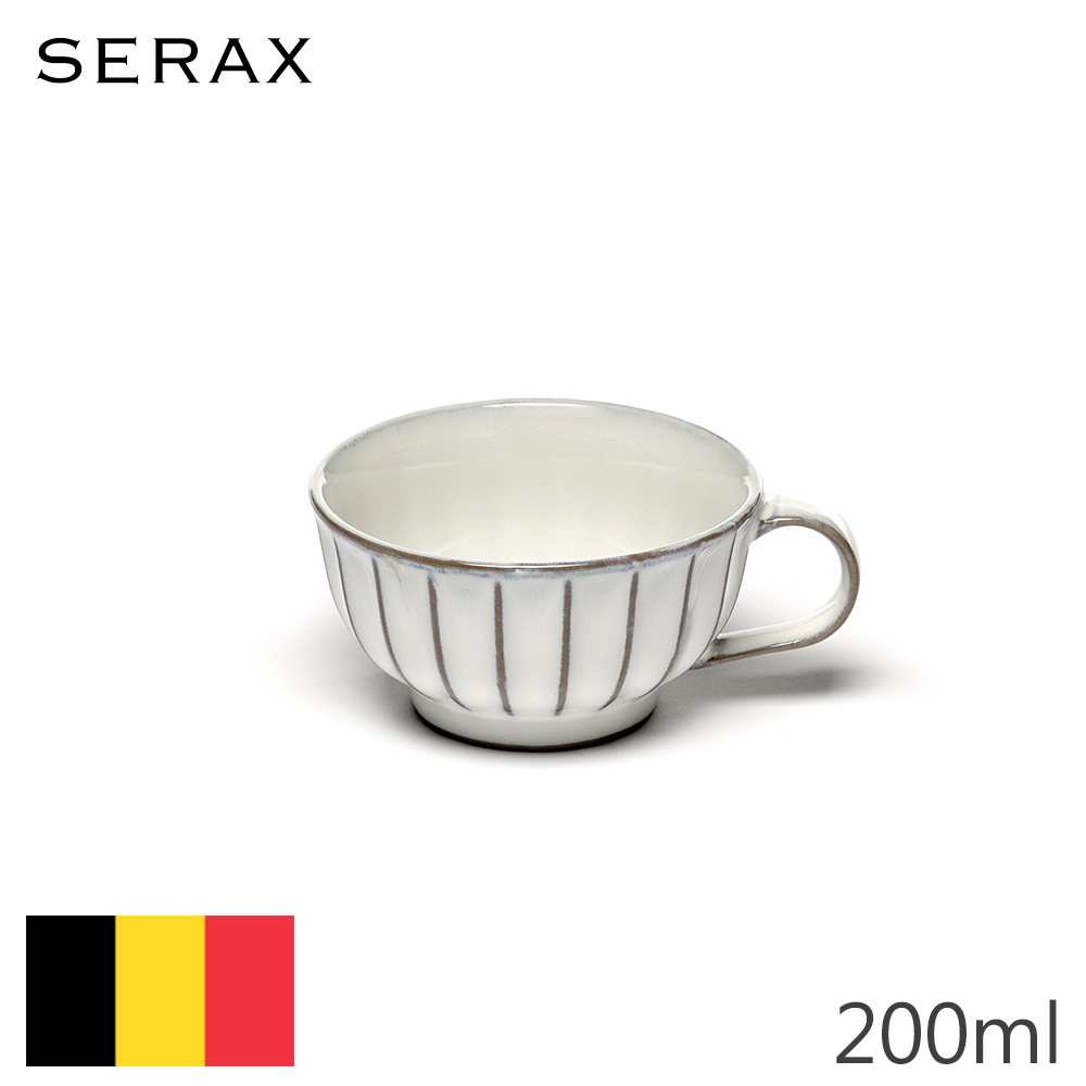 【Serax】比利時製INKU咖啡杯-白-200ml