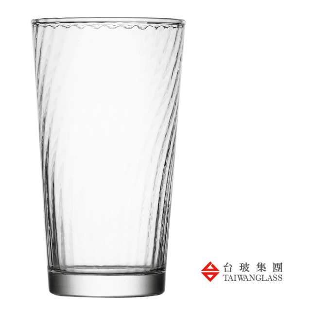 【臺灣玻璃】340ML 石頭紋大茶杯 (二入組)