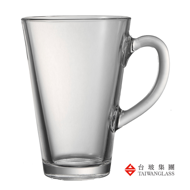 【台灣玻璃】440ML 馬克杯 (二入組)
