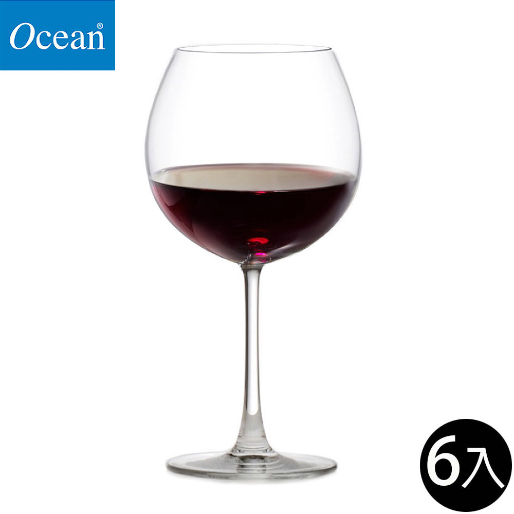 Ocean 麥德遜勃根地紅酒杯-650ml/6入