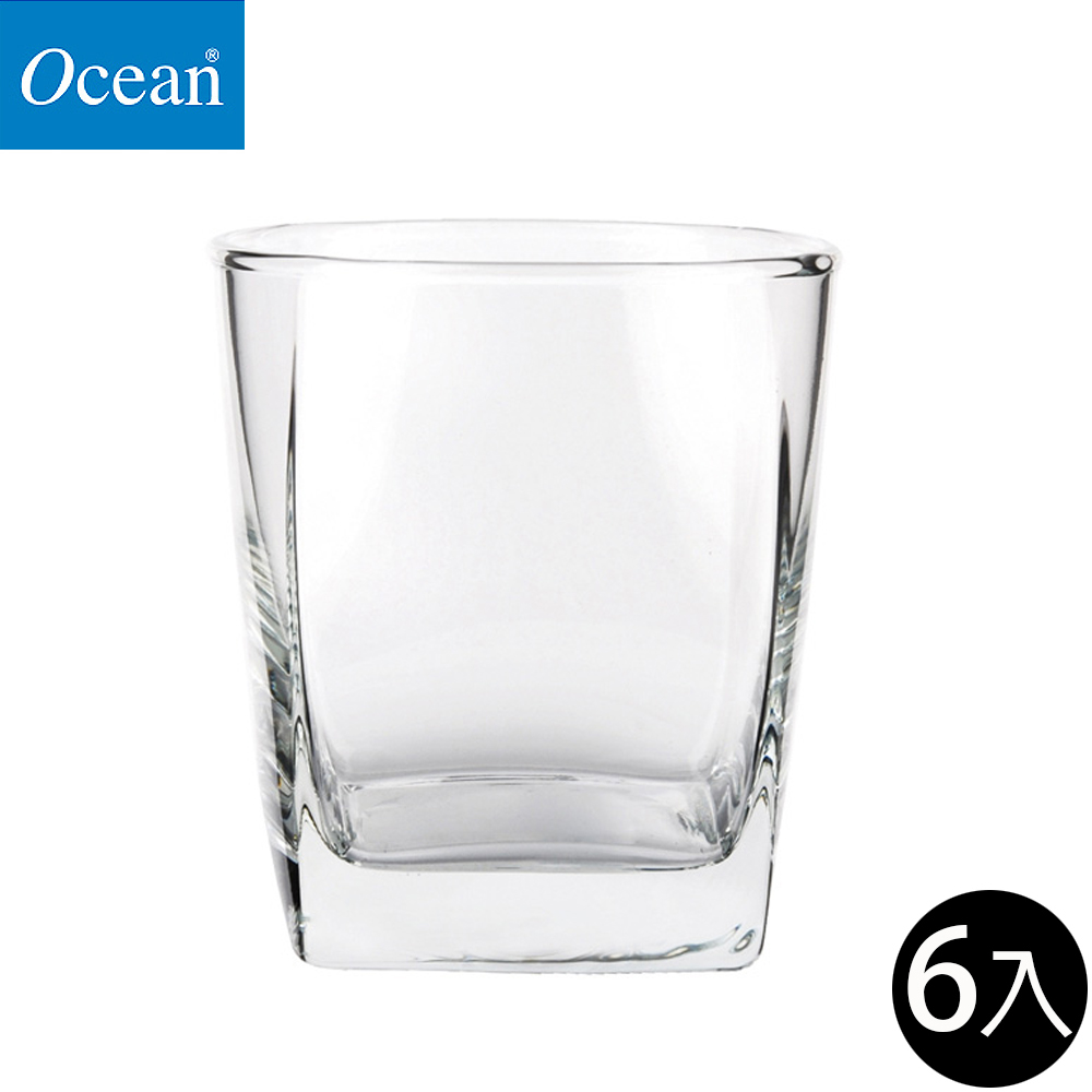 Ocean 佩拉達方形威士忌杯-295ml/6入