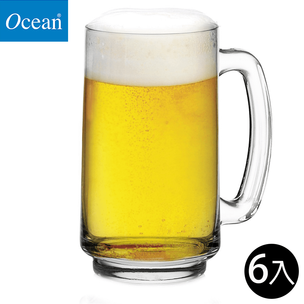 Ocean Playboy附柄啤酒杯-357ml/6入