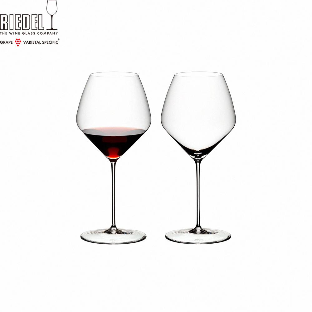 【Riedel】Veloce Pinot Noir/Nebbiolo 黑皮諾/內比歐露紅酒杯-2入