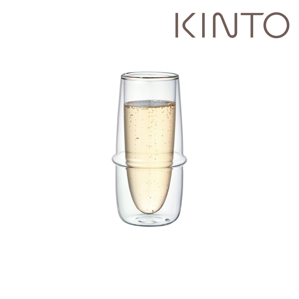 KINTO / KRONOS雙層玻璃香檳杯 160ml