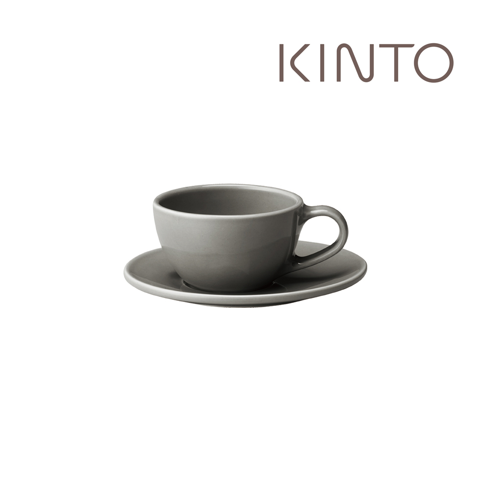 KINTO / TOPO杯盤組200ml-灰