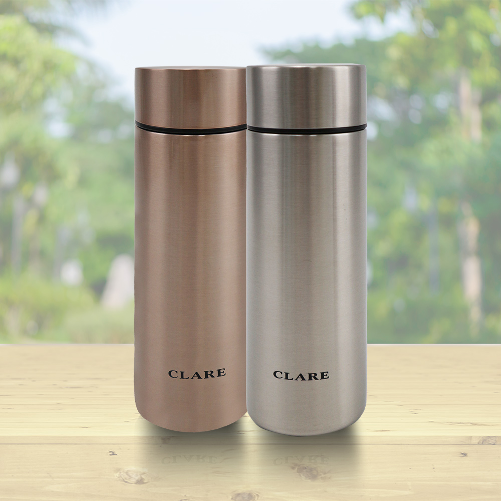 CLARE 316不鏽鋼陶瓷口袋杯-140ml